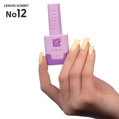 Гель-лак 12 Lemon Sorbet Shelly 12 мл