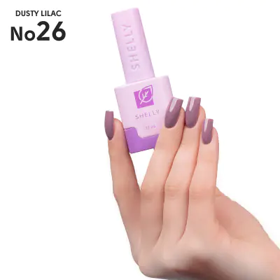 Гель-лак 26 Dusty Lilac Shelly 12 мл