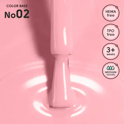 Кольорова база 02 Color Base Shelly 12 мл