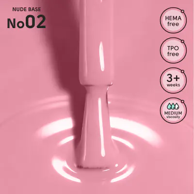 Камуфлююча база 02 Nude Base Shelly 12 мл