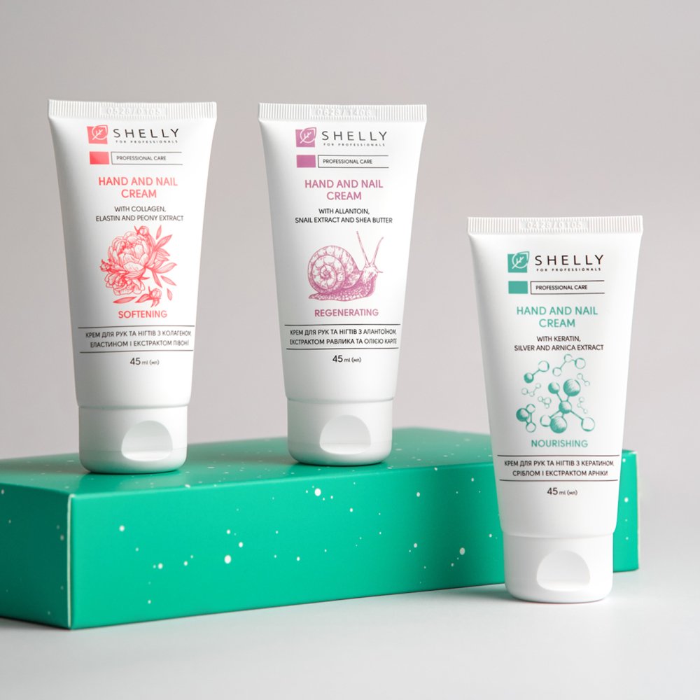   Новорічний набір кремів для рук Shelly Hand Cream Set - фото 2