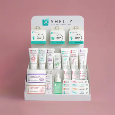 Стартовий набір косметики Shelly + брендована полиця у подарунок