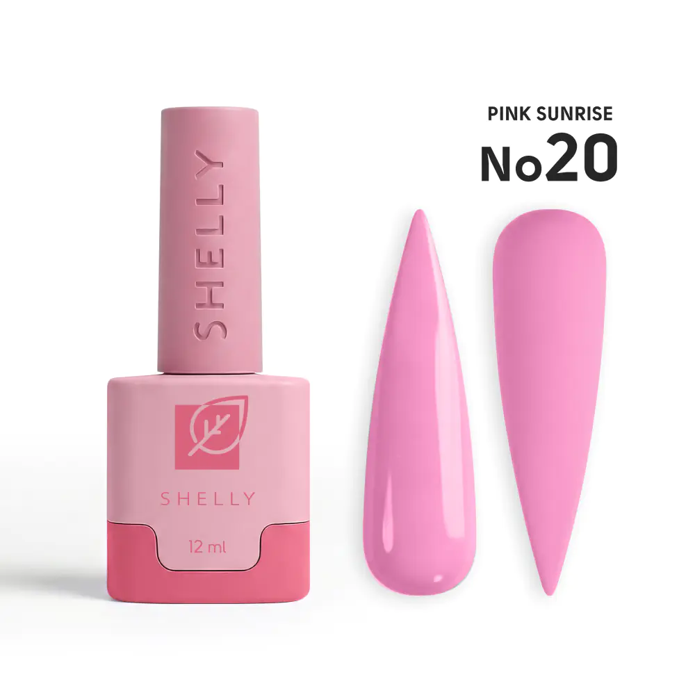 Гель-лак 20 Pink Sunrise Shelly 12 мл