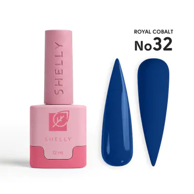 Гель-лак 32 Royal Cobalt Shelly 12 мл