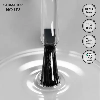 Топ без липкого шару без УФ фільтрів Glossy Top No UV Shelly 12 мл