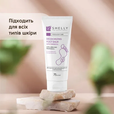 Дезодоруючий бальзам для ніг з фарнезолом Shelly 75 мл