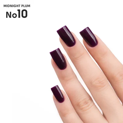 Гель-лак 10 Midnight Plum Shelly 12 мл