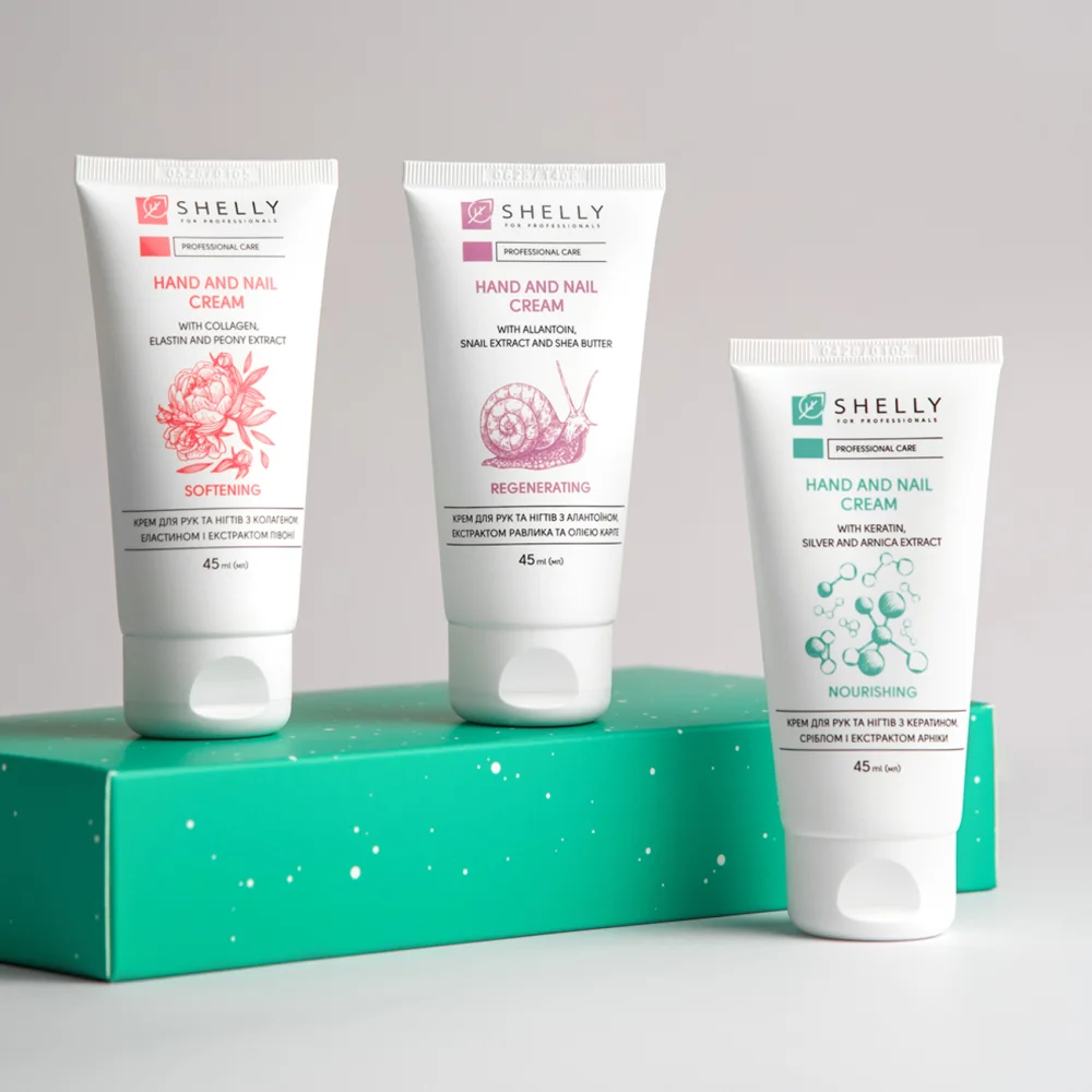   Новорічний набір кремів для рук Shelly Hand Cream Set - фото 2