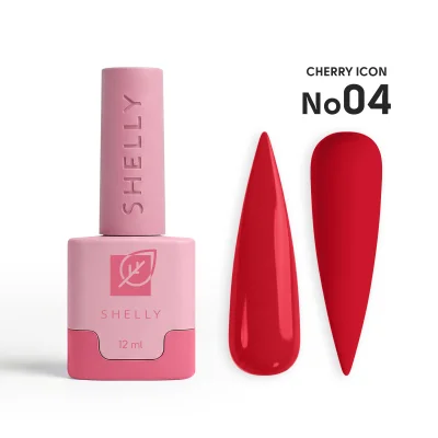Гель-лак 04 Cherry Icon Shelly 12 мл