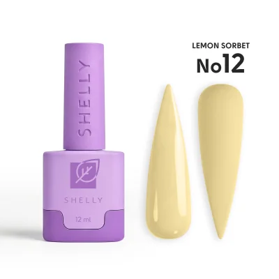 Гель-лак 12 Lemon Sorbet Shelly 12 мл
