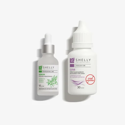 Комплекс для восстановления ногтевой пластины при онихолизисе Shelly
