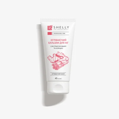 Согревающий бальзам для ног с экстрактом имбиря и корицей Shelly 45 мл